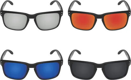 Vista 2 de Galvanic Lentes de repuesto para gafas de sol Oakley Holbrook XL OO9417 - Pack P01