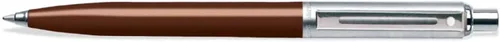 Vista 5 de Sheaffer Sentinel, barril de resina de grano de café, tapa cromada, borde de placa de níquel, bolígrafo (E23212551)
