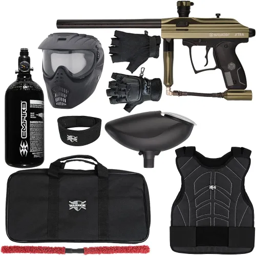 Vista 3 de Action Village Kingman Spyder Xtra Level 1 Kit de pistola de paintball