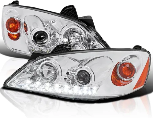 Vista 9 de SPEC-D TUNING Faros delanteros negros con LED