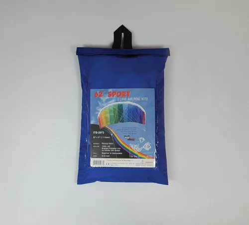 Vista 2 de In the Breeze. Cometa para deporte aéreo., Arcoiris (Rainbow) equipo de juego de césped