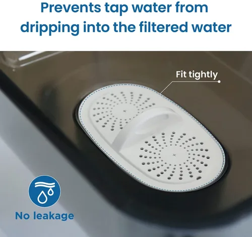 Vista 8 de Waterdrop WD-PF-01A Plus Filtros de repuesto certificados NSF para todos los sistemas de filtración Waterdrop para jarras y dispensadores, reduce