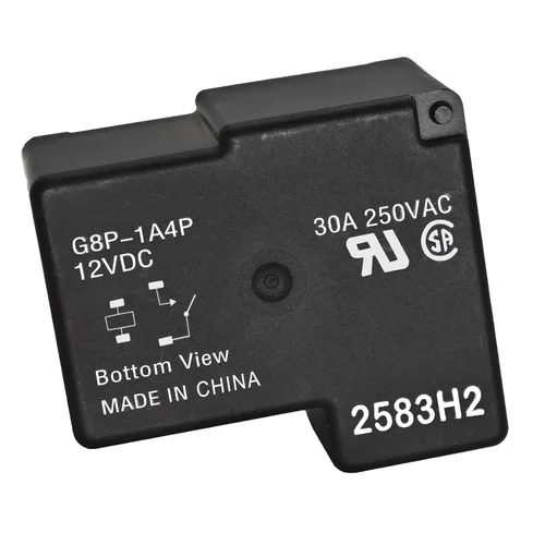 Vista 5 de Relé PCB completamente sellado G8P-1A4P 12V CC 30A - Relé de 4 pines 30A 250VAC para placa de PC o montado en panel, resuelve el problema del código