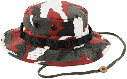 Vista 9 de Sombrero táctico Boonie Militar Sombrero Sombrero Camo Digital o Sólido Ala Ancha Sol Pesca Bush Booney Caza Headwear ACU Digital Camo