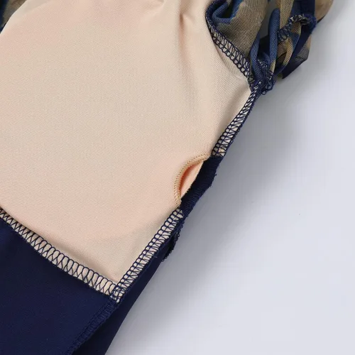 Vista 36 de AFAVOM Leotardos de ballet para mujeres adultas con estampado de flores de mariposa sin espalda, leotardos de gimnasia con brasier y prácticas