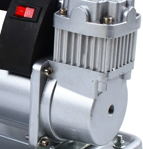 Vista 7 de Bomba de compresor de aire portátil 150-200PSI Inflador de neumáticos de doble cilindro coche STOCK de EE. UU