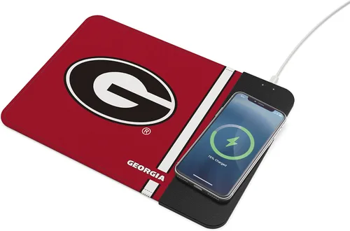 Vista 54 de SOAR NCAA Almohadilla de ratón unisex con carga inalámbrica para teléfono celular