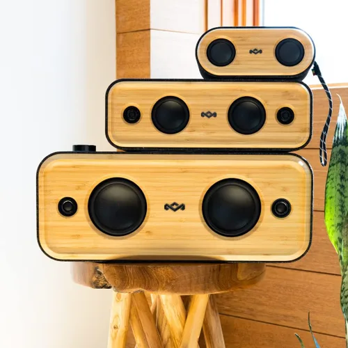 Vista 3 de House of Marley Get Together 2 XL: Altavoz portátil para fiestas con conectividad Bluetooth inalámbrica, 20 horas de tiempo de reproducción
