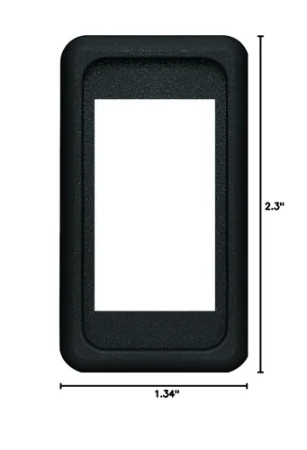 Vista 2 de Blue Sea Systems 8268 Panel de montaje CONTURA 1 POS