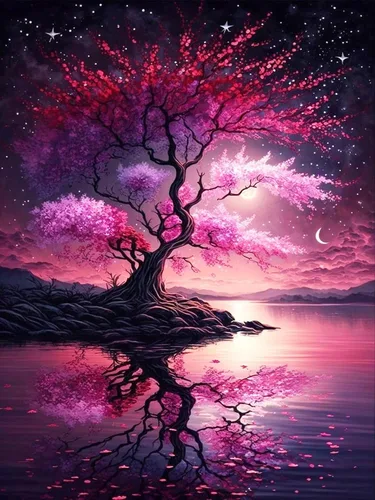 Vista 23 de croshom Kits de Arte de Diamantes Grandes para Adultos, Kits de Pintura de Arte de Diamantes de Paisaje Aurora Boreal para Adultos, 5D DIY Taladros