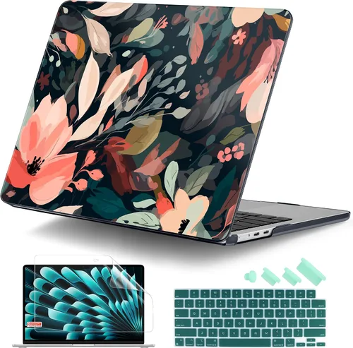 Vista 40 de [Usado] DONGKE Funda para MacBook Air M4 de 13.6 pulgadas 2025 2024 2023 2022 Modelo A3240 A3113 A2681 M3 M2 Chip, carcasa rígida de plástico