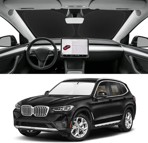 Vista 93 de Parasol plegable para parabrisas visor solar para ventana frontal accesorios de automóvil