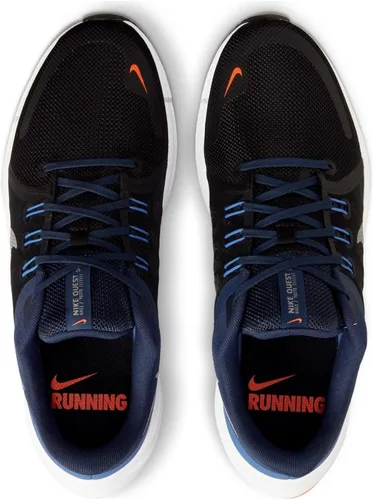 Vista 5 de Nike Quest 4 - Tenis de correr para hombre, BlackMidnight NavyHyper