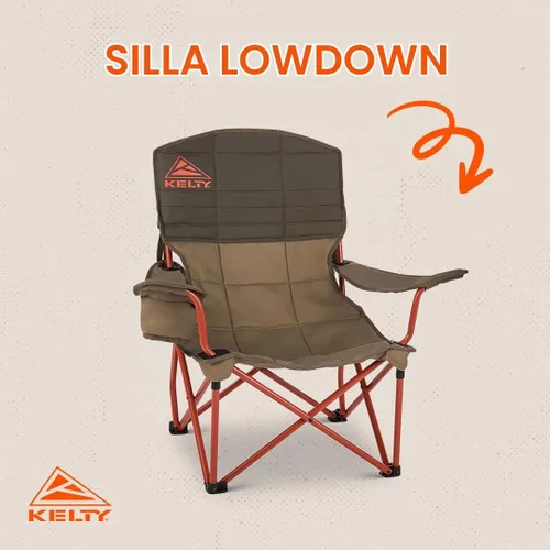 Vista 3 de Kelty, Silla baja, cuerda elástica/Beluga, talla única