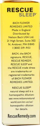 Vista 5 de Bach Fórmula de remedios - Rescate del sueño - 0.2 fl oz