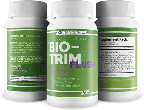 Vista 4 de Bio Trim Flush – Detox Cleanse – Limpia tu cuerpo de toxinas para probar limpio y puro – Las toxinas se construyen de forma natural en la sangre