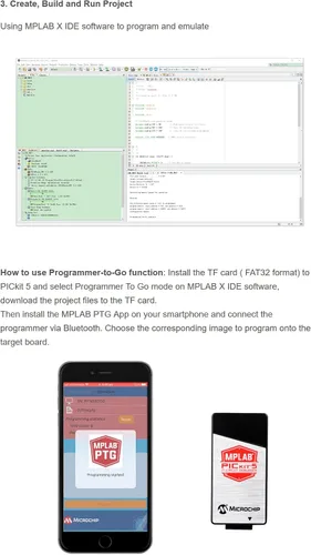 Vista 5 de PICkit4 original de Microchip: MPLAB PICkit 4 3 PIC programador en circuito depurador @XYGStudy