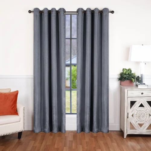 Vista 39 de Superior Linen Semi Blackout Curtains, Room Darkening, Bedroom, Drapes, Kitchen, Living Room Window Accents, Sun Blocking, Grommet Header, Classic