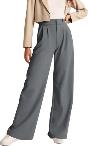 Vista 15 de NIMIN Pantalones de trabajo para mujer, trajes casuales de negocios