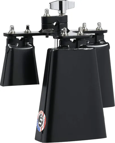 Vista 3 de LP Latin Percussion LP570 - Juego de tres campanas con montaje de abrazadera de tornillo