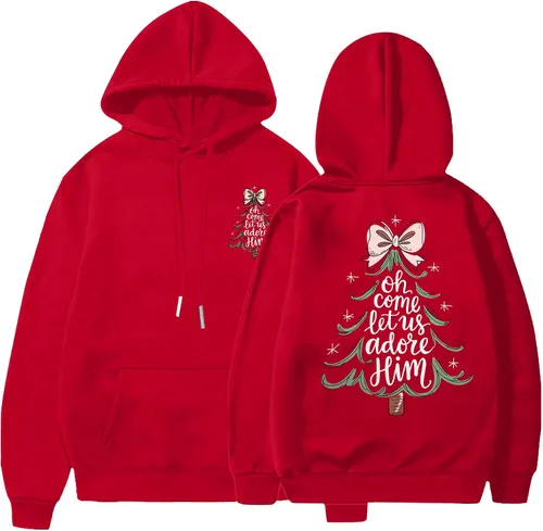 Vista 7 de BANGELY Sudadera Fe Sobre el Miedo para Mujeres, Sudadera Cristiana con Gráfico, Dichos Religiosos Cristianos, Jersey de Biblia, Tops de Pullover
