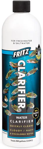 Vista 4 de Fritz Aquatics 80176 Fritz Clarificador de agua para acuarios de agua dulce y salada, 8 onzas