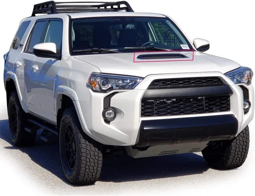 Vista 9 de G-PLUS Kit de abultamiento para capó compatible con Toyota 4Runner 2010-2021/Tacoma 2012-2015