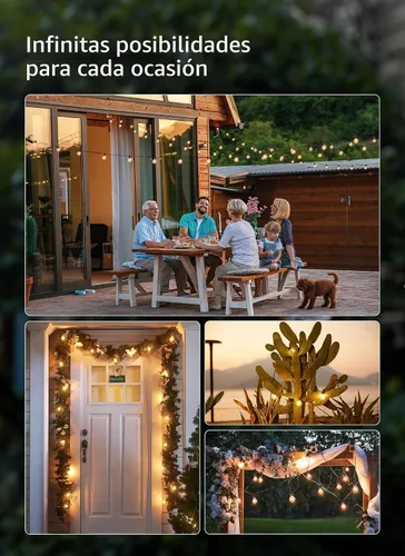 Vista 5 de Brightown Candelabra - Lote de 25 bombillas G40 con rosca, luz clara, con forma de globo Luz LED