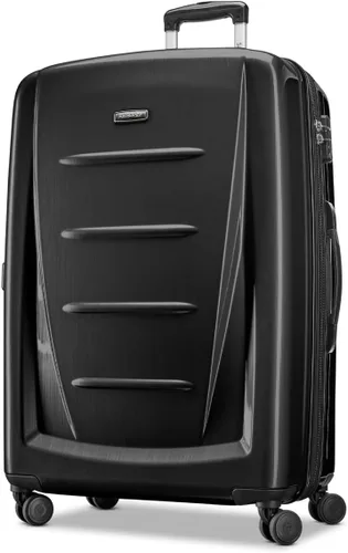 Vista 2 de Samsonite Winfield 2 maleta rígida con ruedas giratorias, Juego de 2 piezas (equipaje de mano/grande)