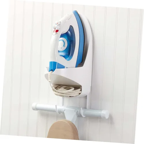 Vista 8 de Veemoon Soporte para tabla de planchar para colgar en la pared, material Pbt, resistente al calor, fácil de instalar