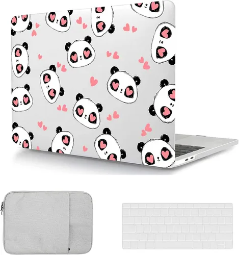 Vista 14 de Funda rígida para laptop compatible con MacBook Air de 11 pulgadas 2015 2014 2013 2012 2011 2010 modelo de lanzamiento A1370 A1465, impresión a