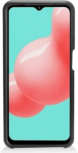 Vista 4 de Para Samsung Galaxy A32 5G (SM-A326) - Funda de goma para teléfono - AH2 Azul Marino