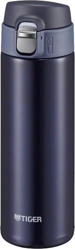 Vista 7 de Tiger Termo - Botella de agua TIGER, 12.2 fl oz (12.2 fl oz), Sahara One Touch, ligera, MMJ-A362KJ, negro