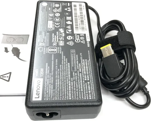Vista 6 de Lenovo Adaptador de CA de punta delgada de 20V 6.7A 135W para Lenovo ideapad Z710 Ideapad Y50-70 Thinkpad t440p t450p t460p t530 t540 t540p t560