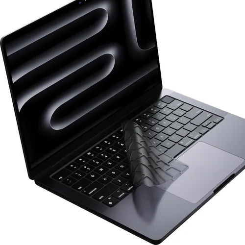 Vista 2 de Soonjet Funda de teclado para MacBook Neo 2026 de 13 pulgadas A3404 A18 Pro, protector de teclado transparente ultra fino de alta calidad, diseño
