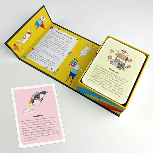 Vista 3 de Affirmators! Deluxe Deck: 100 Affirmation Cards Deck - Affirmation Cards to Help You Help Yourself without The Self-Helpy-Ness