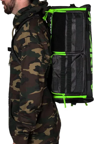 Vista 3 de HK Army Expandir Mochila Paintball Gearbag - Shroud Black/Green
