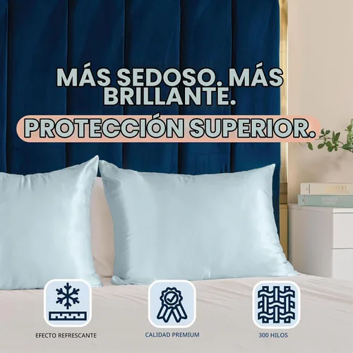 Vista 6 de ShopBedding - Lujosa funda de almohada de satén para el cabello, 2 unidades, satinada, estándar, con cremallera, estampado de cebra marrón