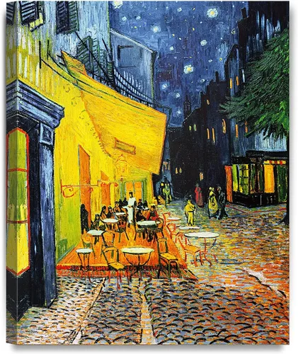 Vista 94 de Serie de pinturas de Vincent Van Gogh (favoritos). Reproducción de arte clásico de Van Gogh, impreso en lienzo, Algodón, Almond Blossom, 16x20