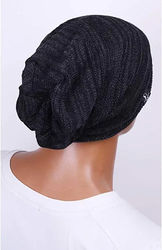 Vista 22 de FORBUSITE Gorro de punto largo holgado para hombre para verano e invierno, de gran