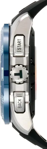 Vista 2 de Tissot T-Touch Connect Solar Jungfraubahn Swiss Edition - Reloj de cuarzo con caja de titanio antimagnética color negro goma 23 T1214204705105 Negro