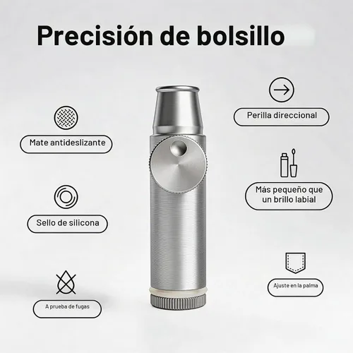 Vista 6 de OakMsOik Dispensador de especias a prueba de fugas para sal y pimienta