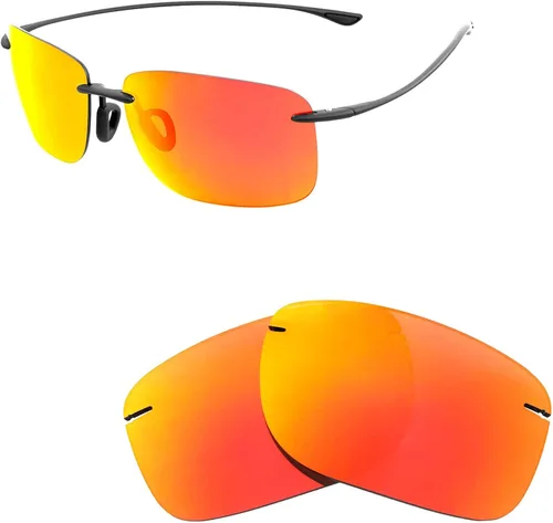 Vista 3 de Walleva Lentes de repuesto para gafas de sol Maui Jim Hema. Múltiples opciones disponibles