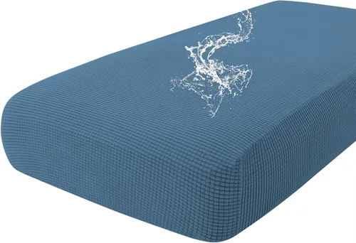 Vista 146 de Fundas impermeables para sofá seccional, fundas de cojín antideslizantes para sofá Ajuste seccional en forma de L, tela jacquard elástica, parte