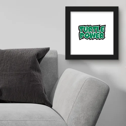 Vista 4 de Trends International Gallery Pops Nickelodeon Teenage Mutant Ninja Turtles - Póster de pared de poder de tortuga, 12 x 12 pulgadas, versión