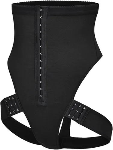 Vista 6 de Entrenador de abdomen con levantamiento de glúteos, cintura alta, braguitas con control de levantamiento de cadera