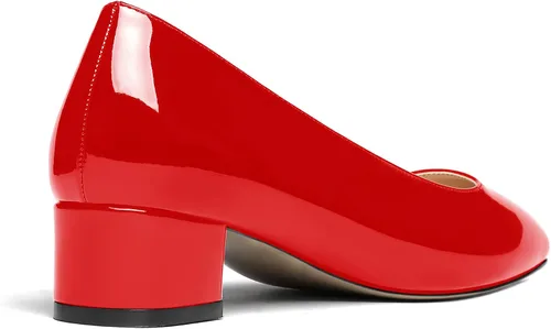Vista 5 de WAYDERNS Zapatos de tacón bajo grueso con punta cuadrada para mujer, de 1.5 pulgadas
