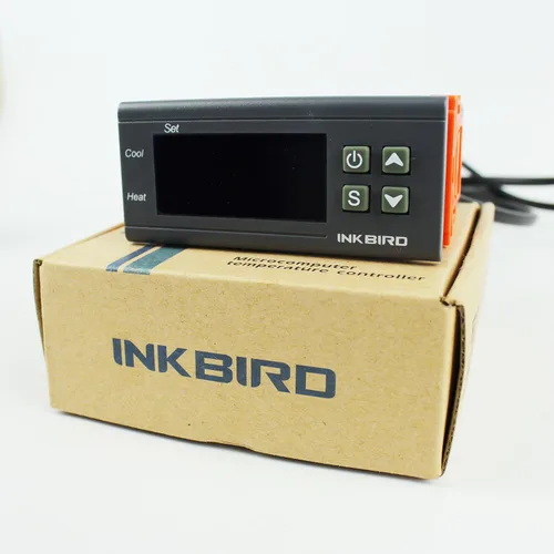 Vista 5 de Inkbird -Controlador digital multiuso de temperatura, termostato en grados Fahrenheit y Centígrados con sensor, 2 relés