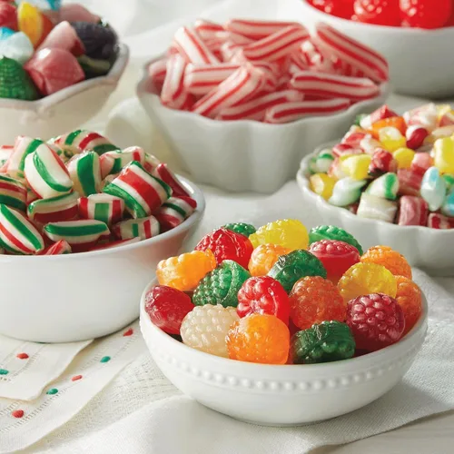 Vista 6 de The Swiss Colony - Dulces tradicionales, el mejor surtido de dulces antiguos con caramelos resistentes, gemas de arcoíris, cintas de bebé y más
