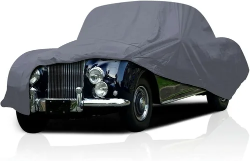 Vista 29 de USCarCover: Funda de coche de 5 capas para Cadillac CT4-V 2020-2026 Sedán 4 puertas, cobertura completa, ajuste semi personalizado, protección